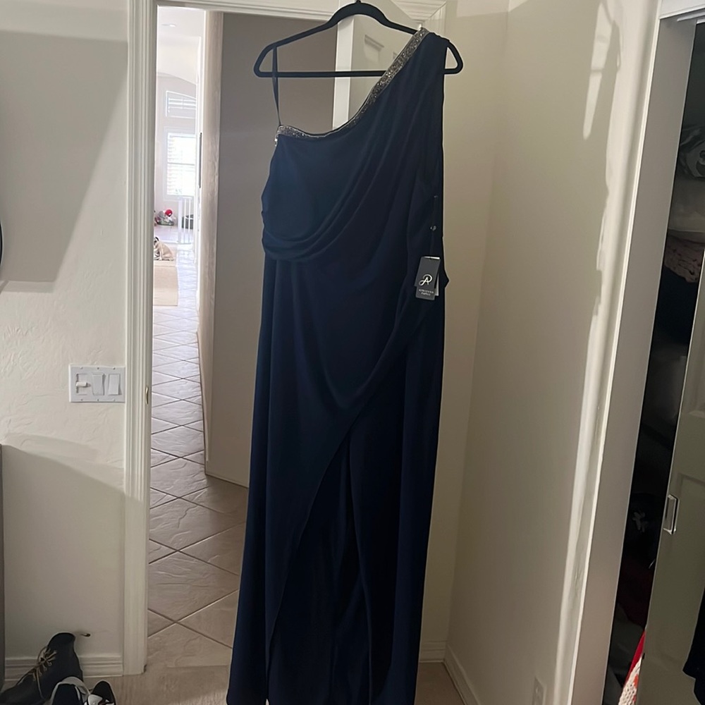 Navy blue jumpsuit